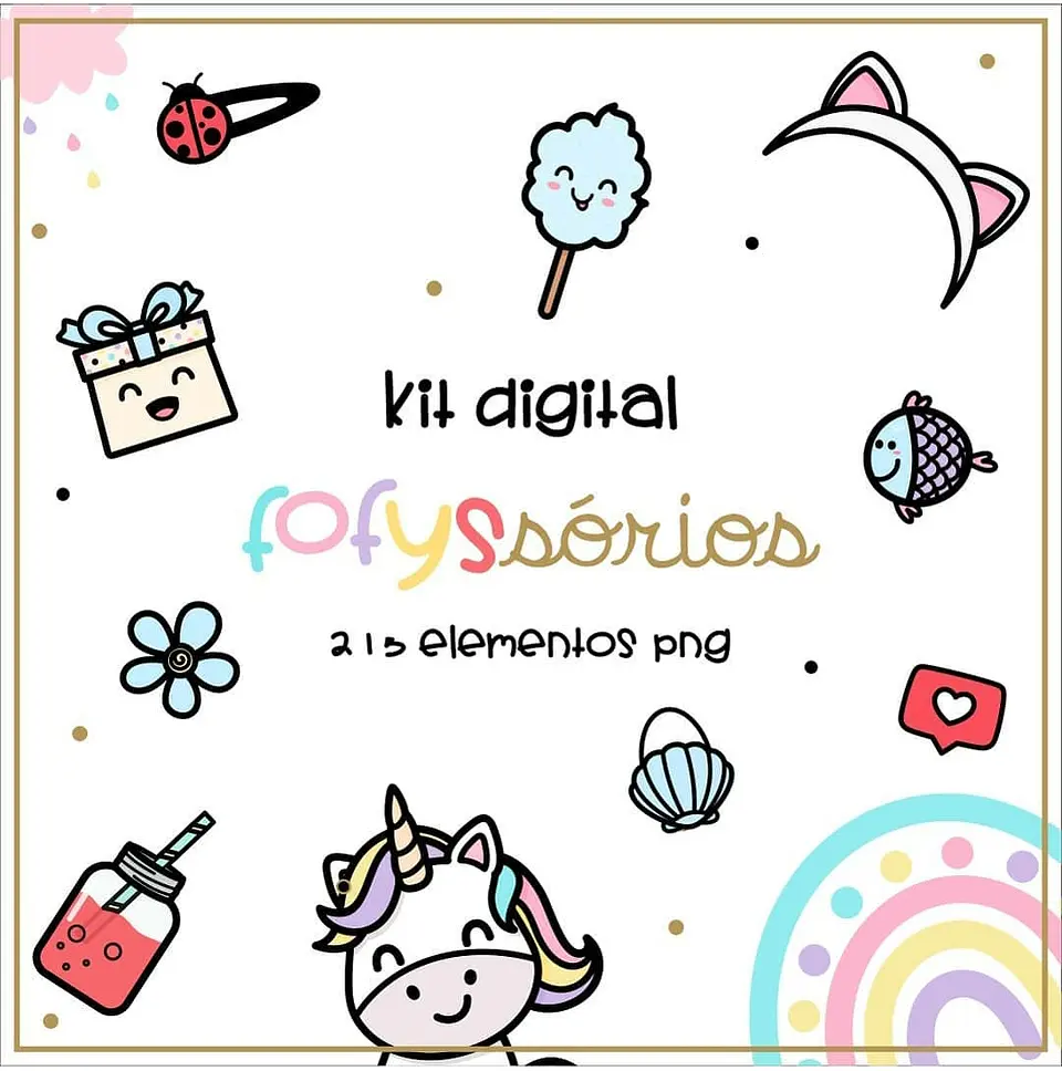 Kit Digital Fofyssórios 78 1