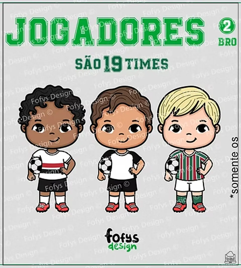 Kit Digital Futebol Bola No Braço Bro 64 1