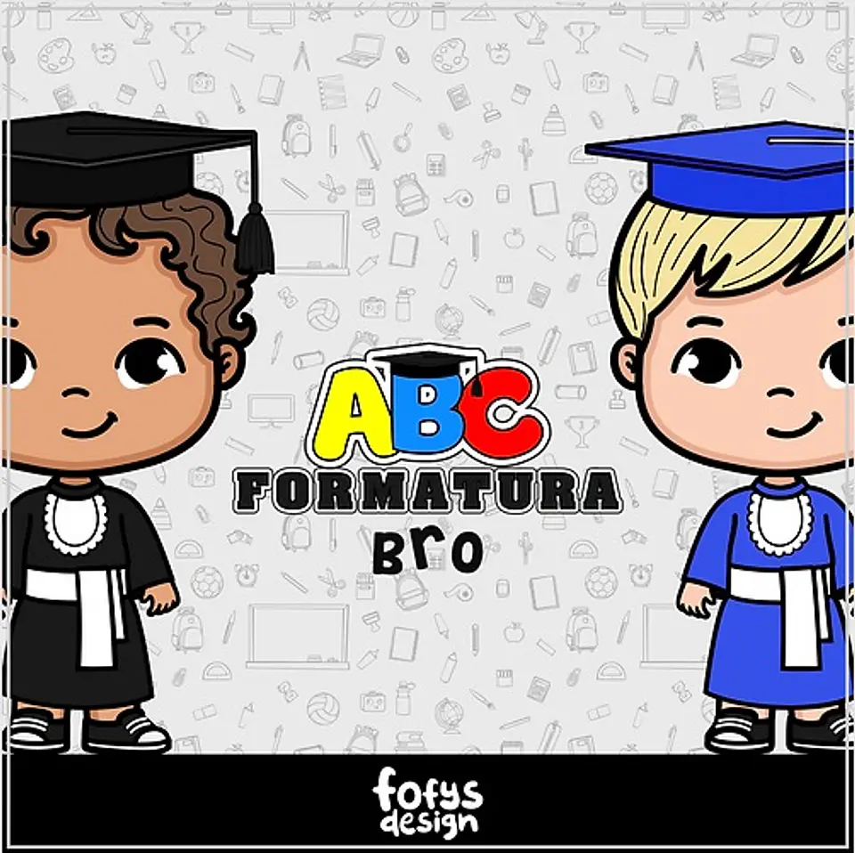 Kit Digital Formatura Abc Meninos 63 1