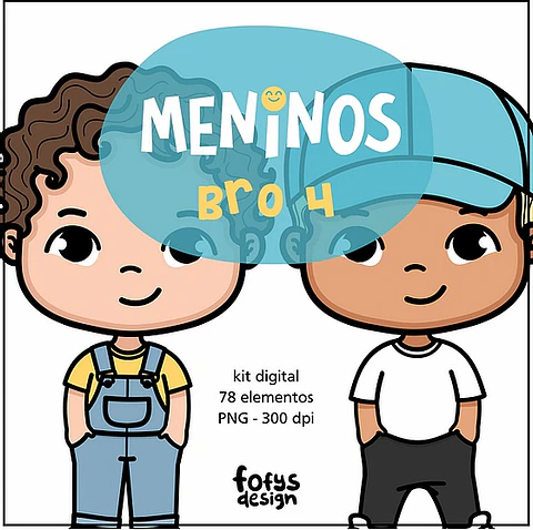 Kit Digital Meninos Bro 102