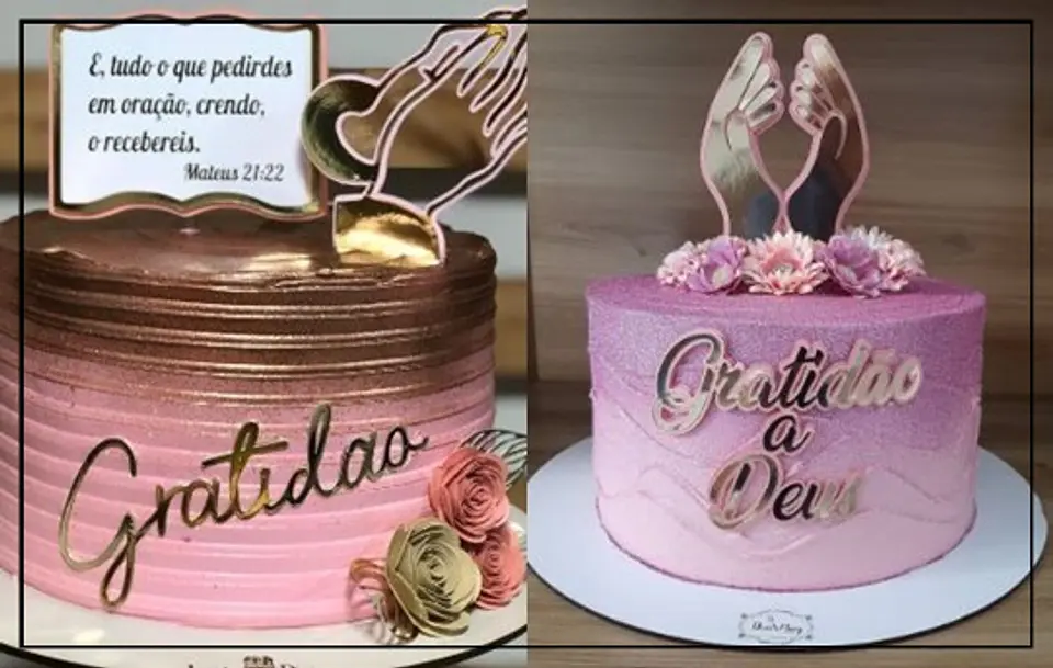 Arquivo de Corte Topo de Bolo Gratidão 1 1