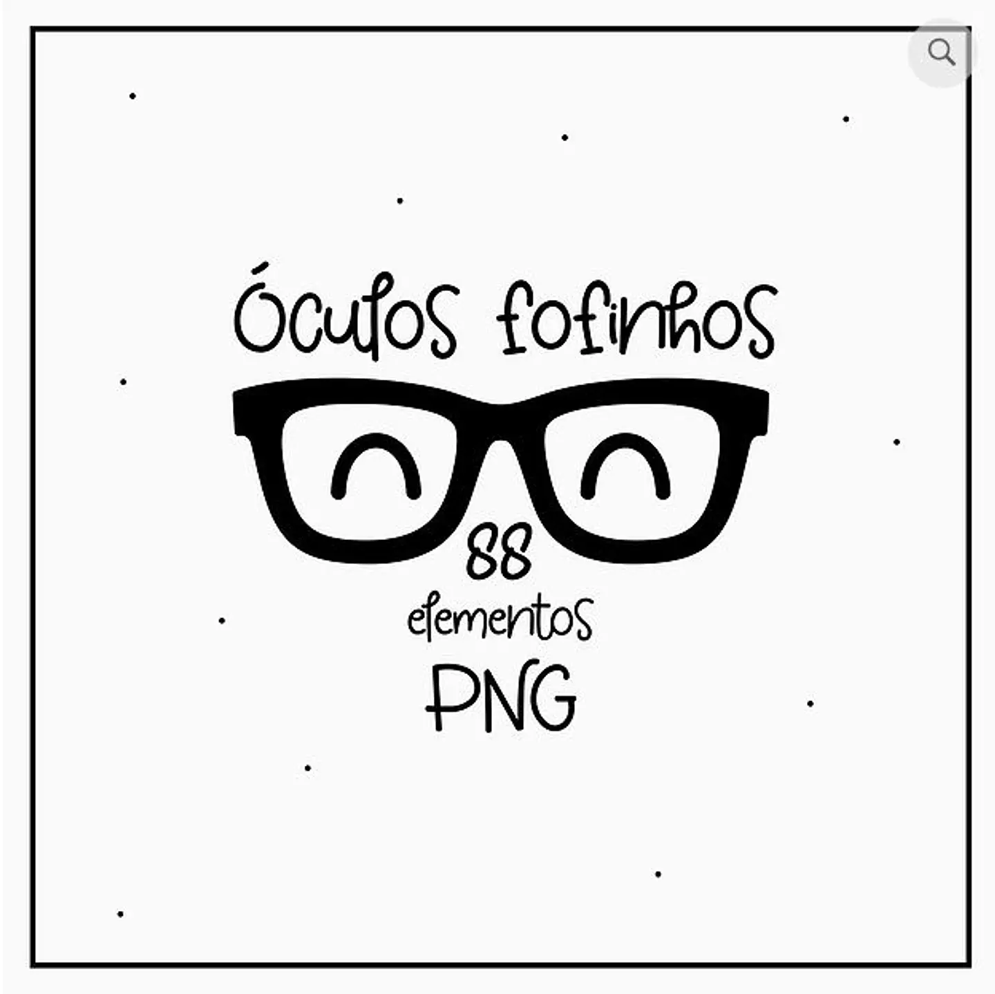 Kit Digital Clipart Oculos 14 1