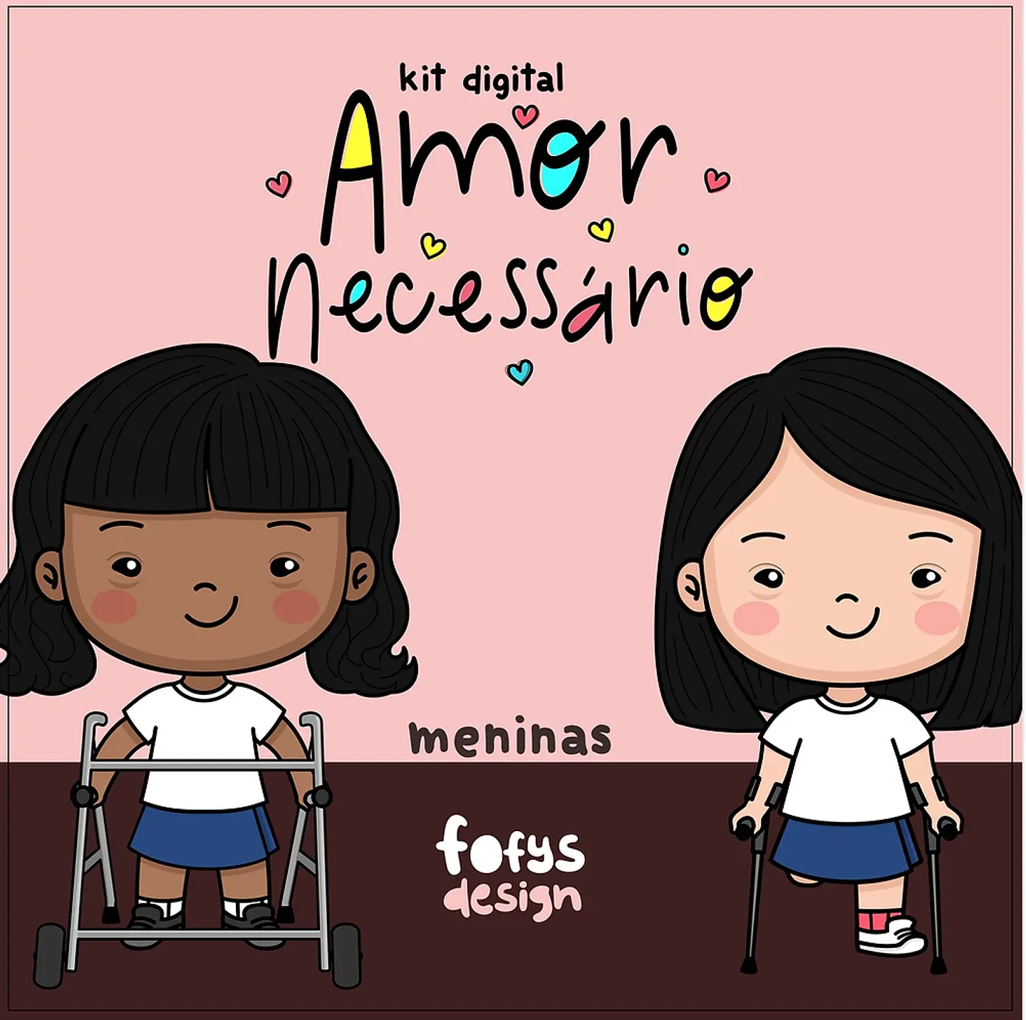 Kit Digital Amor Necessário Meninas 1 1