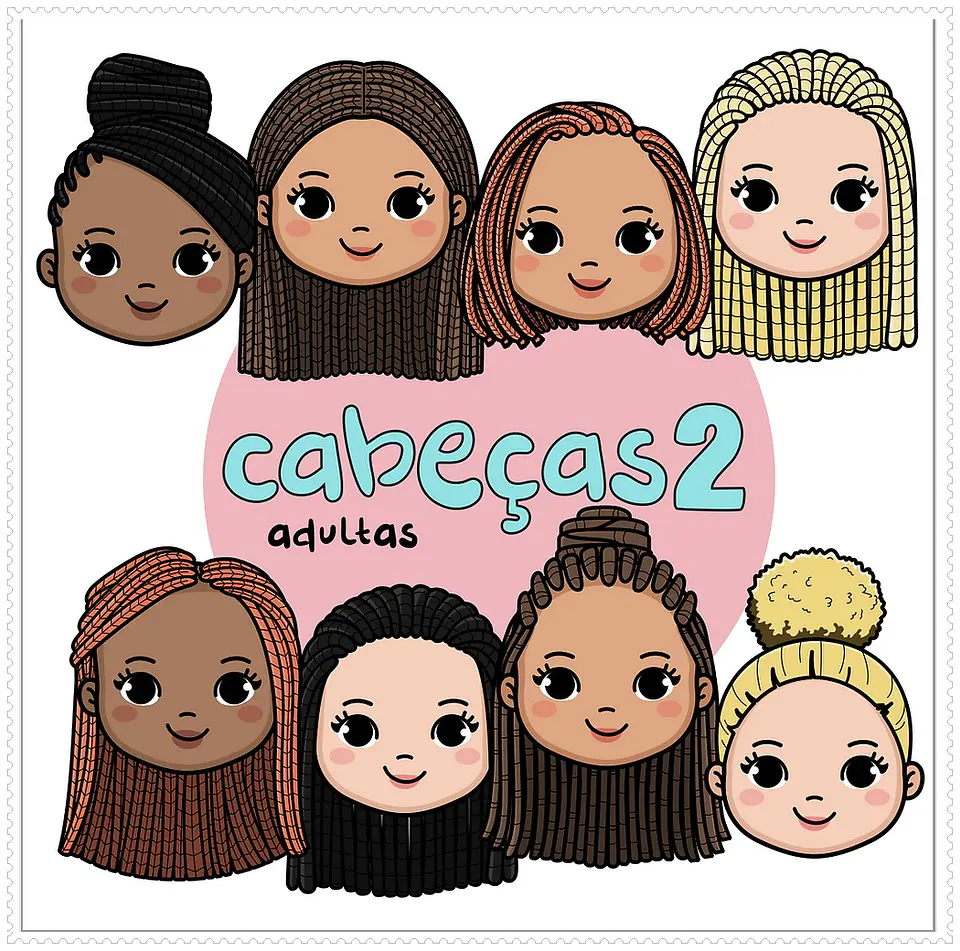 Kit Digital Cabeças Adultas2 56 1