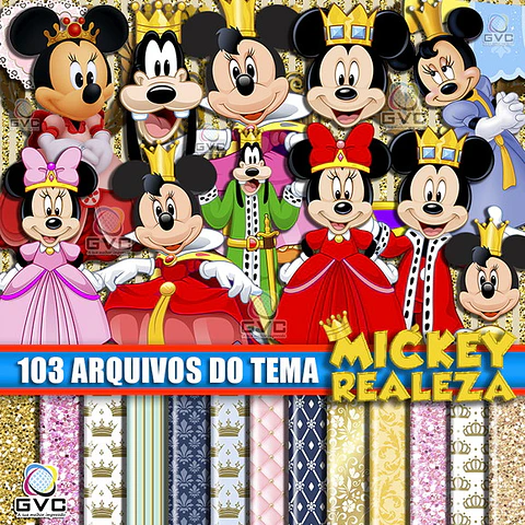 Kit Digital Mickey Realeza 125