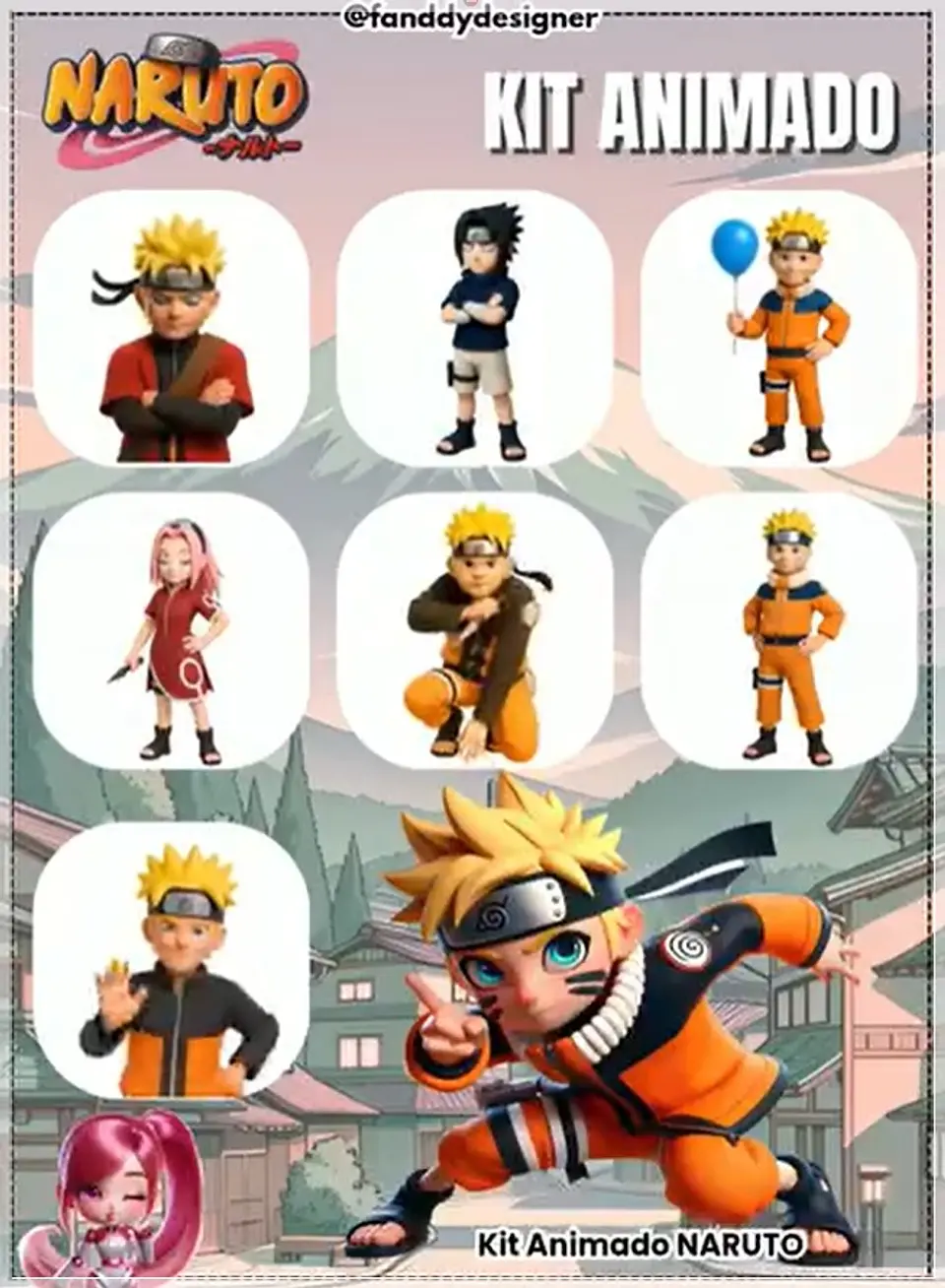 Kit Digital Animado Naruto 22 1
