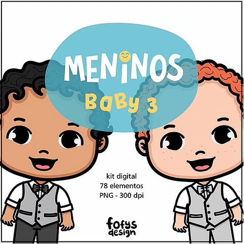 Kit Digital Meninos Baby 97