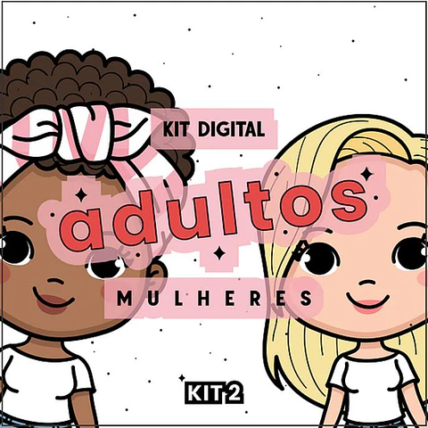 Kit Digital Adultos Mulheres 86