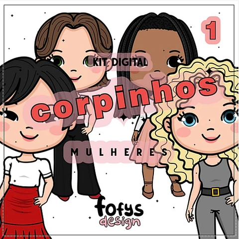 Kit Digital Corpinhos Mulheres 20