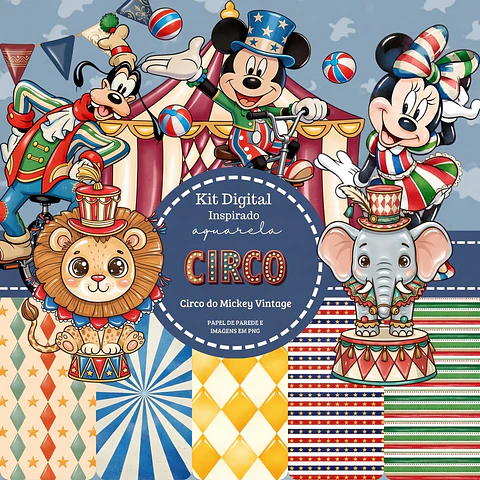 Circo Do Mickey Vintage