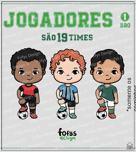 Kit Digital Futebol Bola No Pé Bro 65