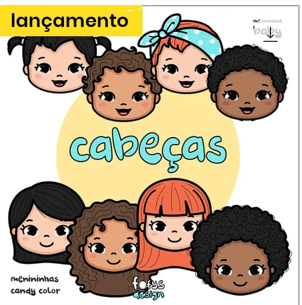 Kit Digital Cabeças Candy e Babys 47 1