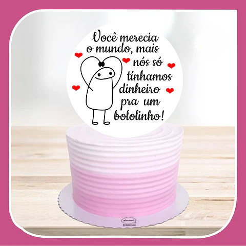Arquivo de Corte Topo de Bolo Flork Diversos Frases Engraçados 18