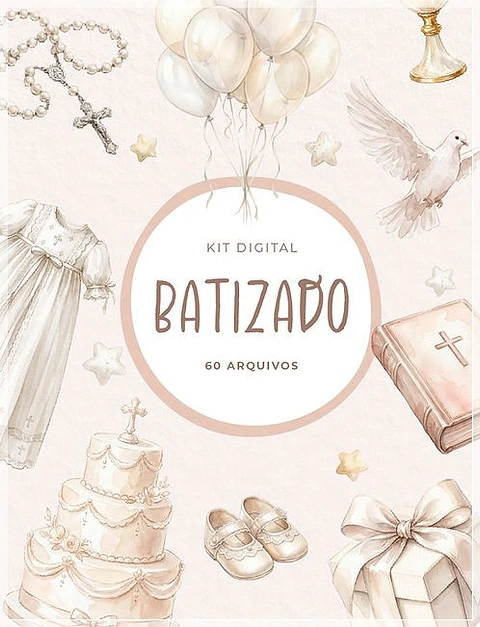 Kit Digital Coleção Batismo