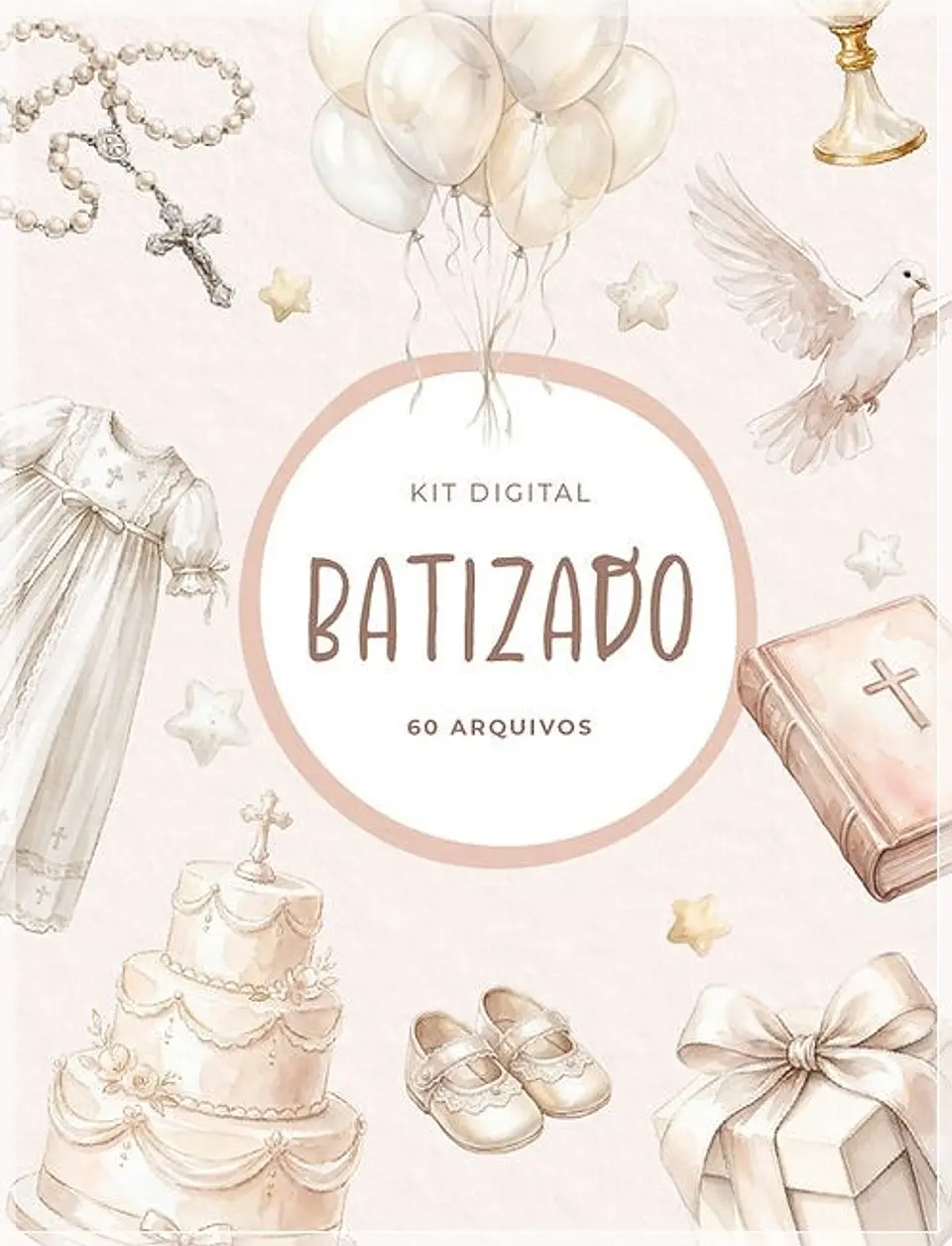 Kit Digital Coleção Batismo 1