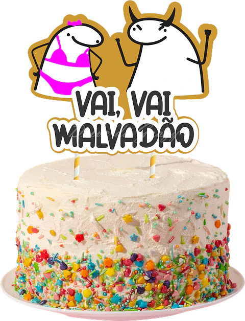 Arquivo de Corte Topo de Bolo Flork Diversos Frases Engraçados 10