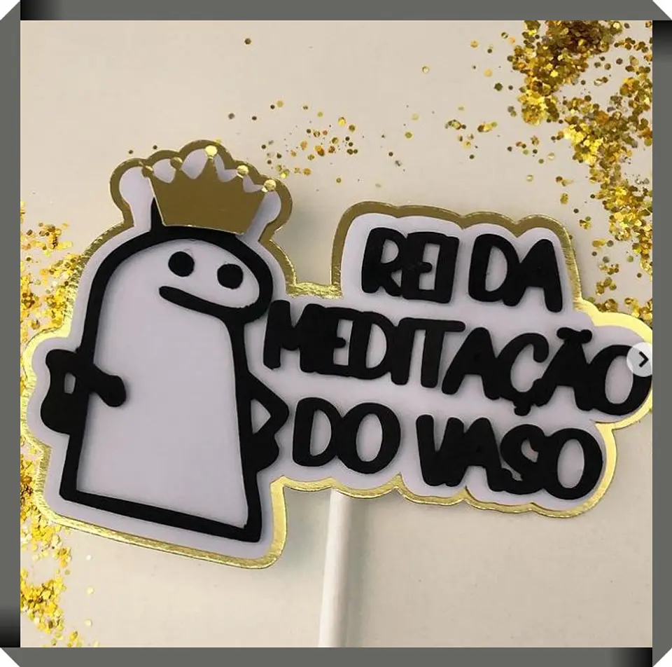Arquivo de Corte Topo de Bolo Flork Diversos Frases Engraçados 3 1