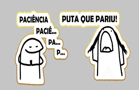 Arquivo de Corte Topo de Bolo Flork Estressada Paciência Nervoso 4