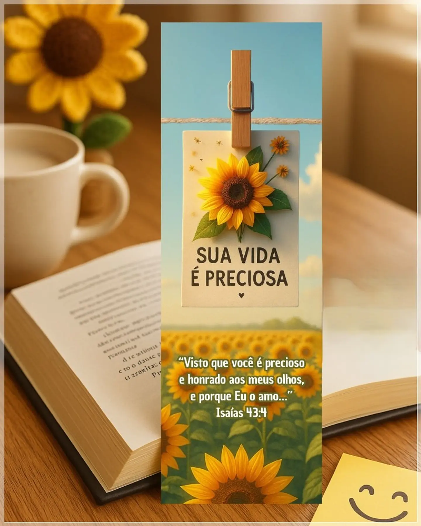 Arquivo de Corte Marcadores de Página para Setembro Amarelo 1