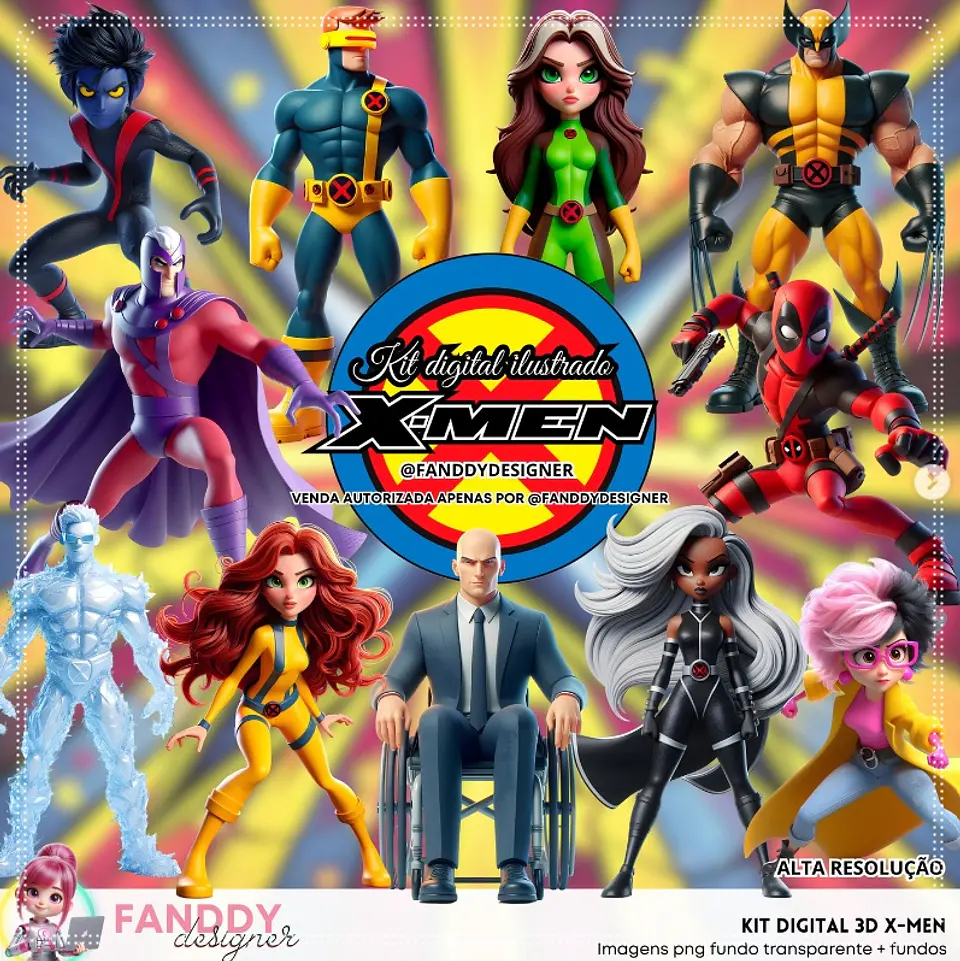 Kit Digital X Men 350 1