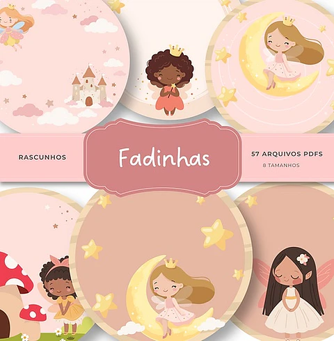 Kit Digital Fadinhas 3