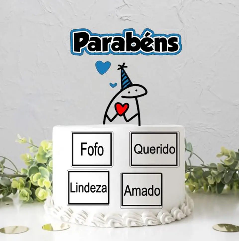 Arquivo de Corte Topo de Bolo Flork Diversos Frases Engraçados 7 1