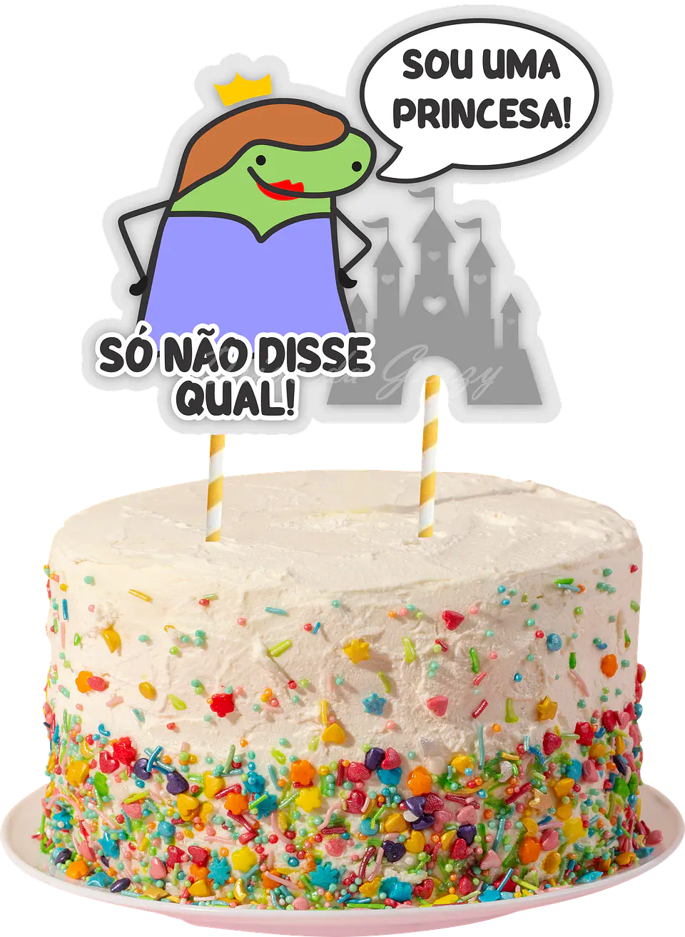 Arquivo de Corte Topo de Bolo Flork Diversos Frases Engraçados 1 1