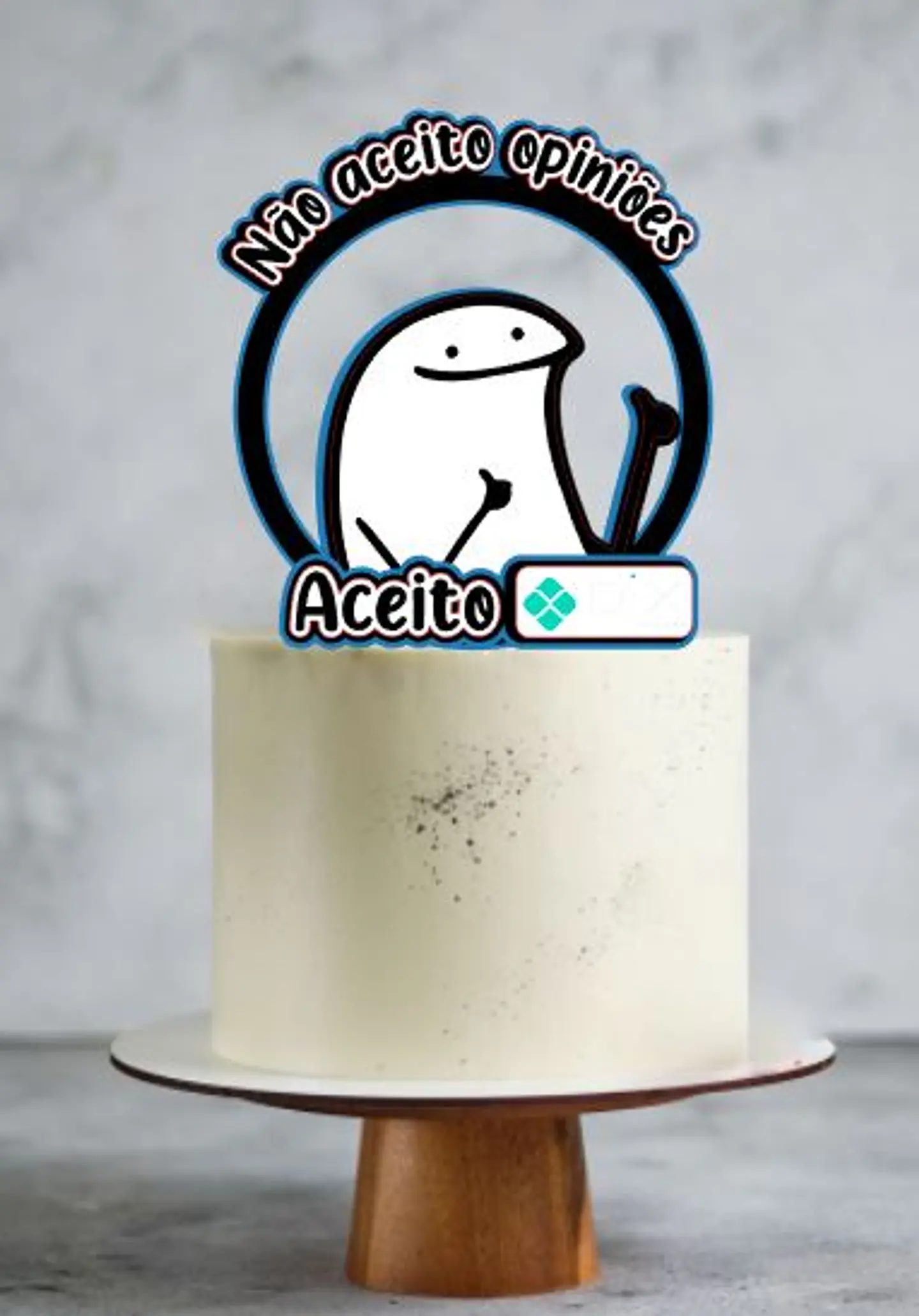 Arquivo de Corte Topo de Bolo Flork Pix 1 1