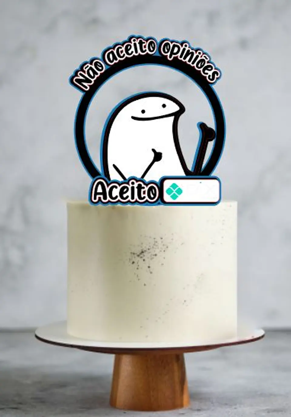 Arquivo de Corte Topo de Bolo Flork Pix 1 1