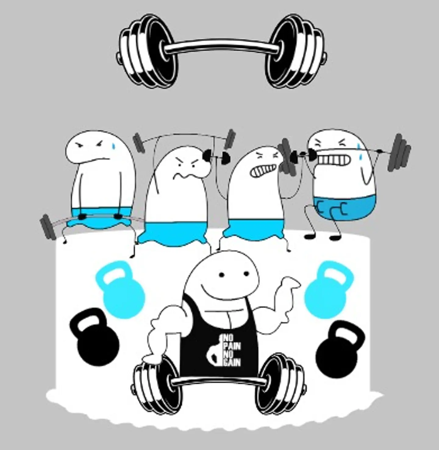 Arquivo de Corte Topo de Bolo Flork Fitness Academia Crossfit 5 1