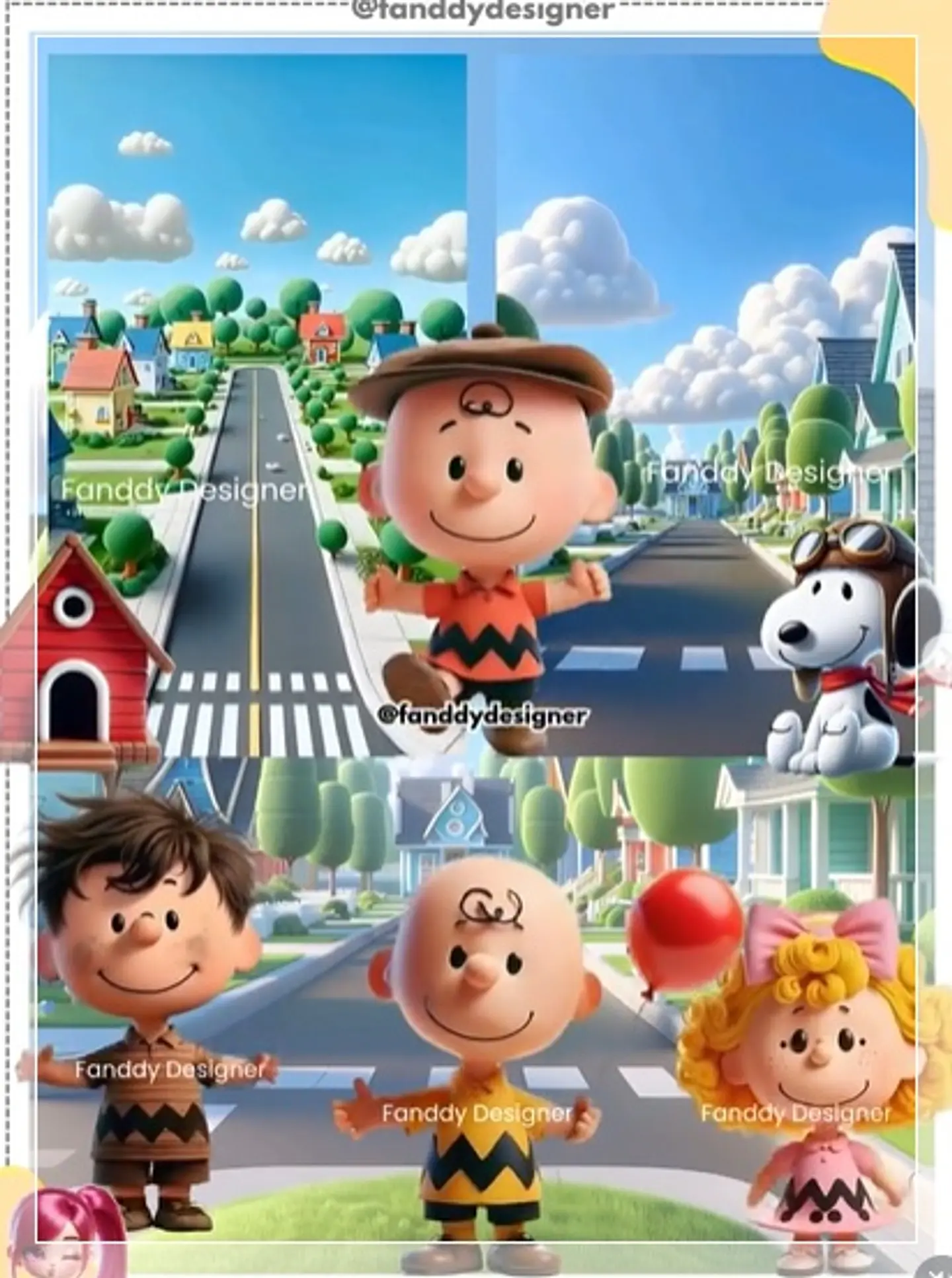 Kit Digital Animado Snoopy e Charlie Brown 26 1