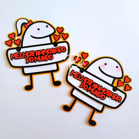 Arquivo de Corte Topo de Bolo Flork Casal Amor Eu Te Amo 20