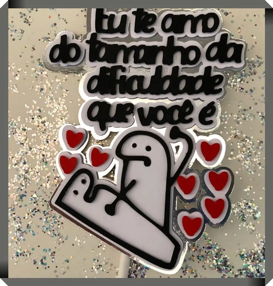 Arquivo de Corte Topo de Bolo Flork Casal Amor Eu Te Amo 18 1
