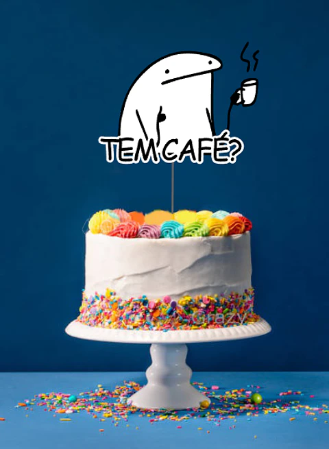 Arquivo de Corte Topo de Bolo Flork Café 3
