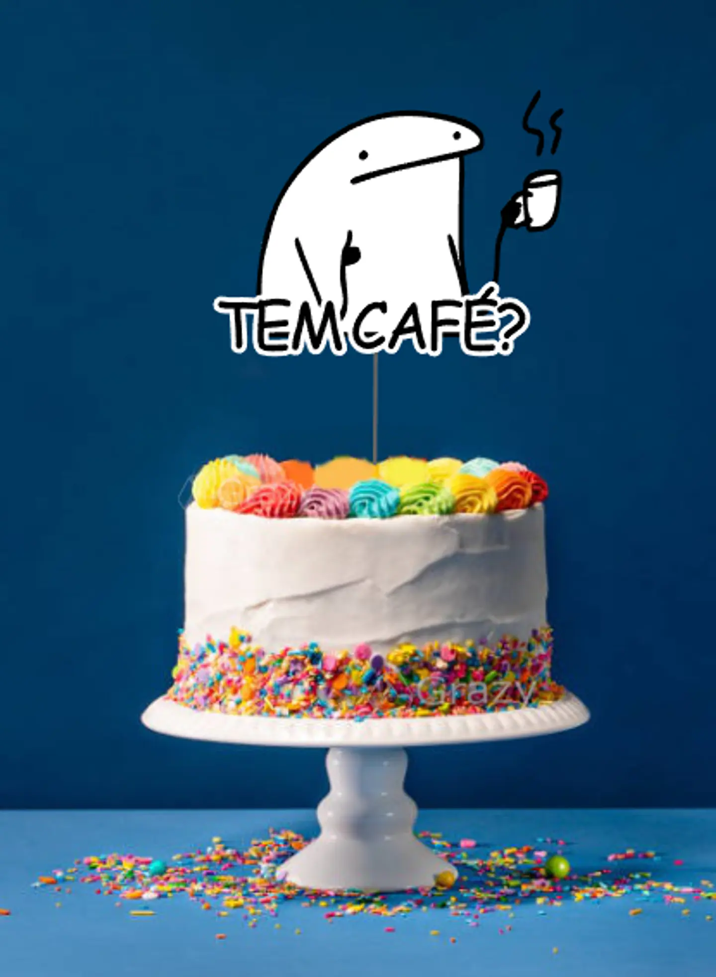 Arquivo de Corte Topo de Bolo Flork Café 3 1