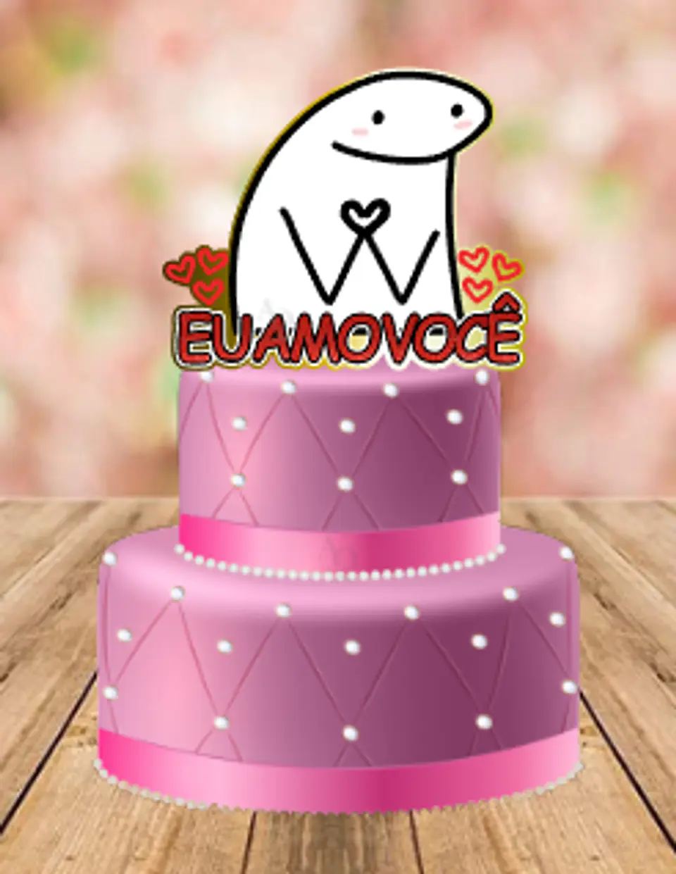 Arquivo de Corte Topo de Bolo Flork Casal Amor Eu Te Amo 7 1