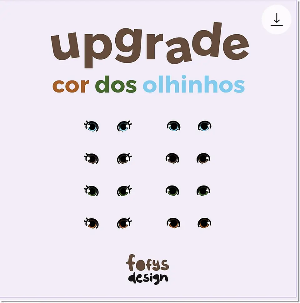 Kit Digital Upgrade Olhinhos 106 1