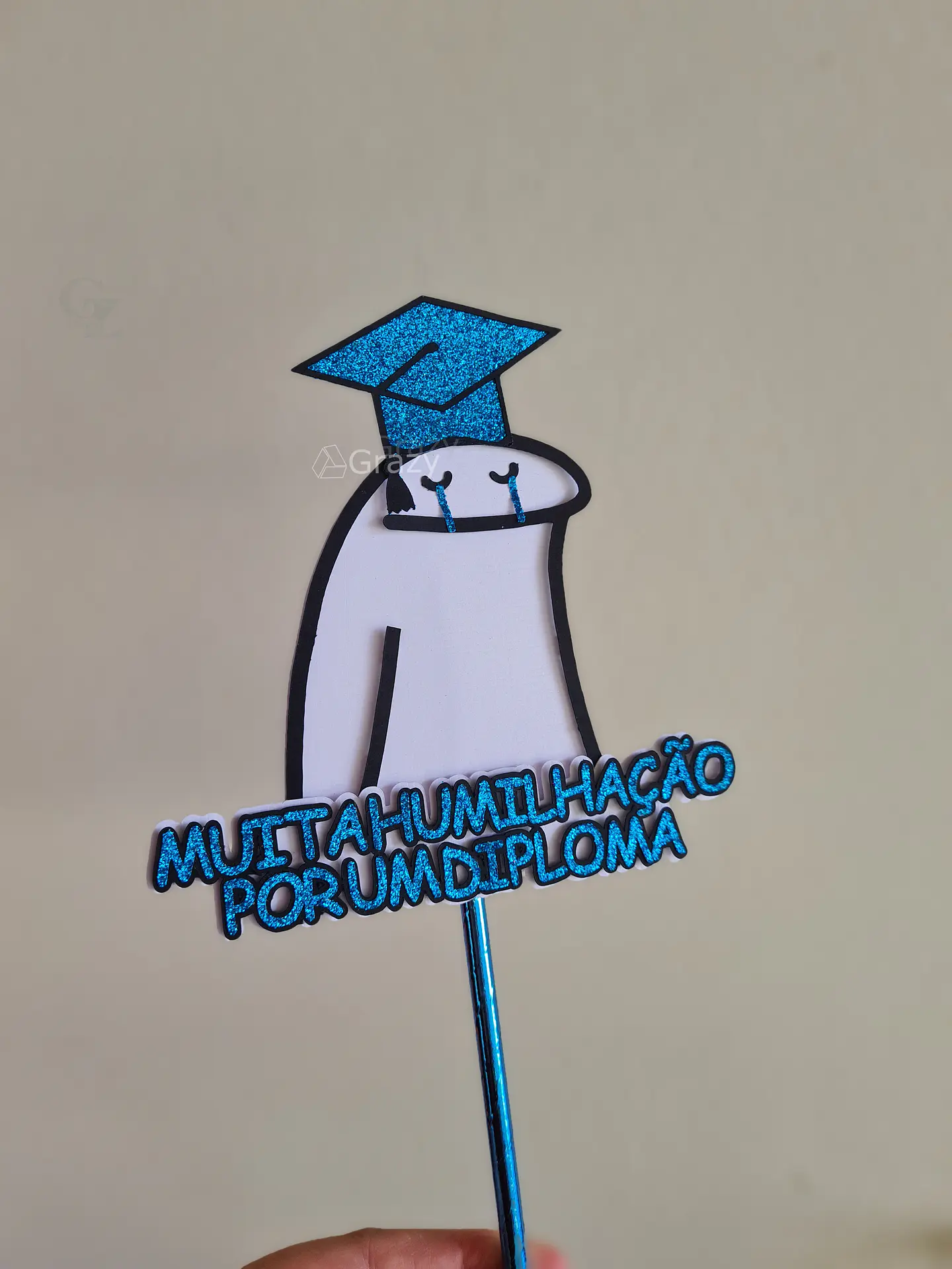 Arquivo de Corte Topo de Bolo Flork Formatura 3 1