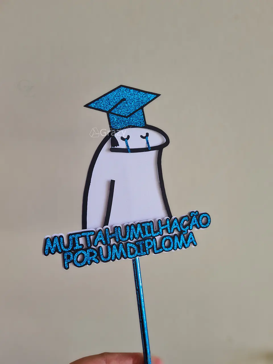 Arquivo de Corte Topo de Bolo Flork Formatura 3 1