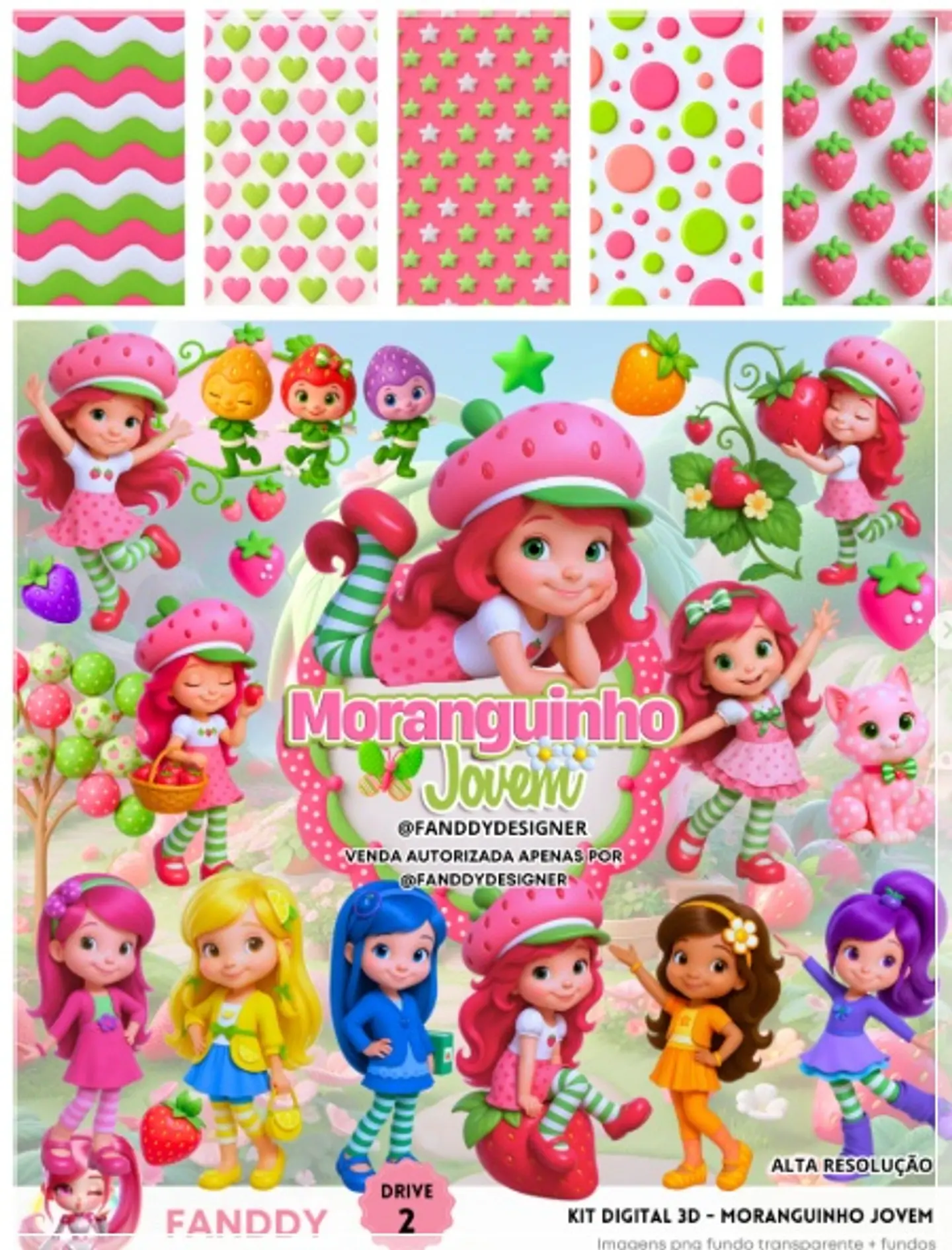 Kit Digital Moranguinho Jovem 3d 231 1