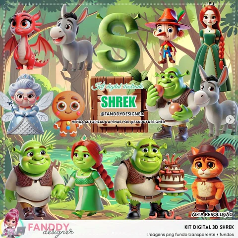 Kit Digital Shrek 297