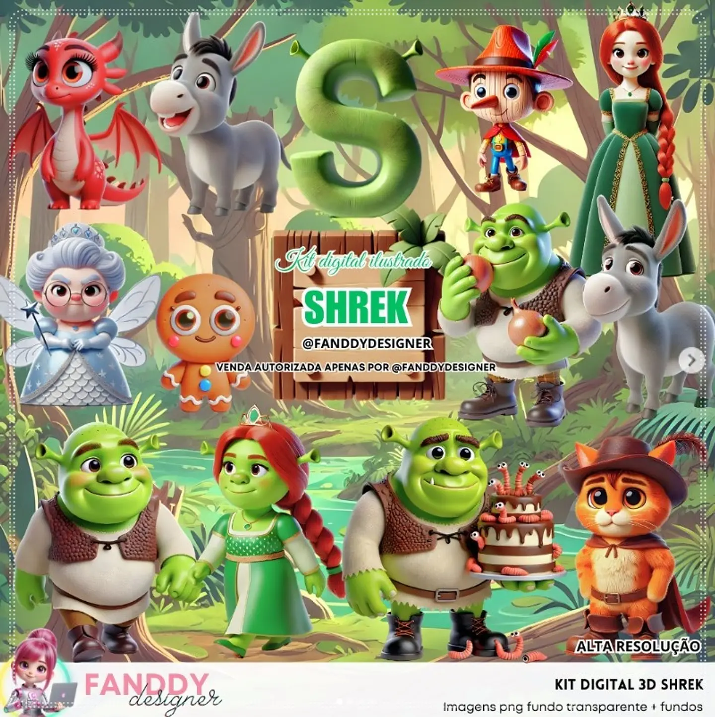 Kit Digital Shrek 297 1