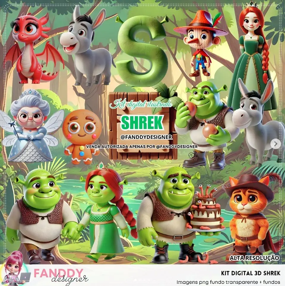 Kit Digital Shrek 297 1