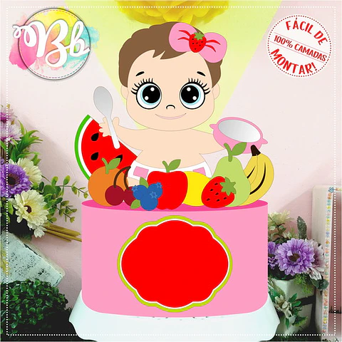 Arquivo de Corte Topo de Bolo Feira Frutinhas Pomar 22