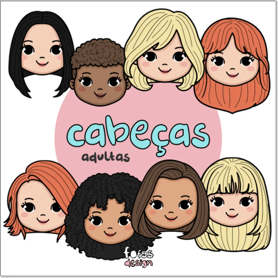 Kit Digital Cabeças Adultas 4 1