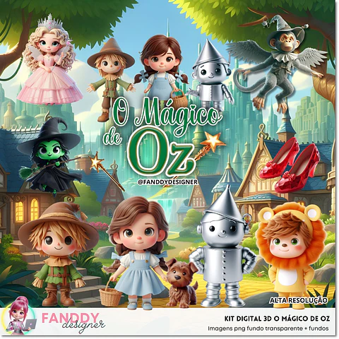 Kit Digital O Mágico de Oz 239