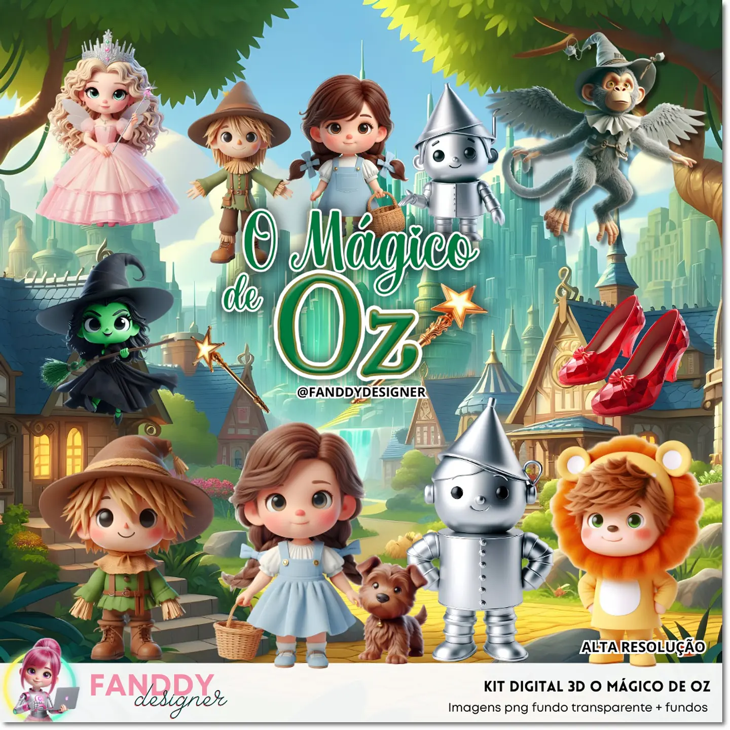 Kit Digital O Mágico de Oz 239 1