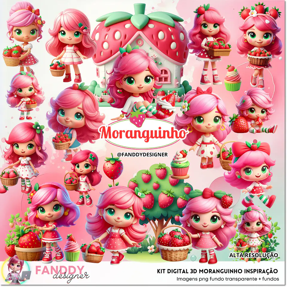 Kit Digital Moranguinho 229 1