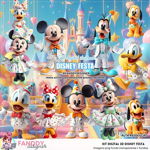 Kit Digital Disney Festa 112