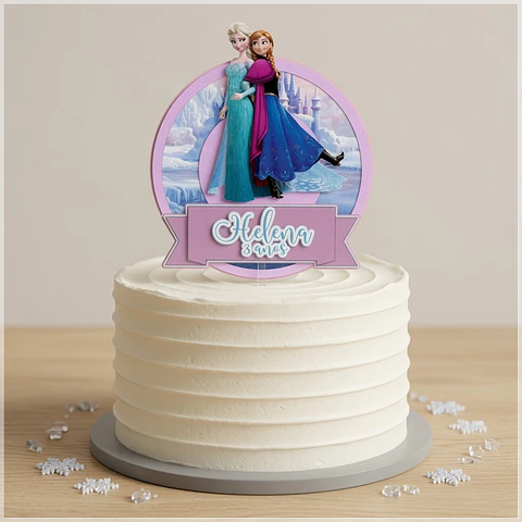 Arquivo de Corte Topo de Bolo Frozen 55